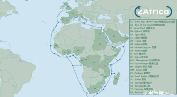 连接亚洲30亿人口！超4.5万公里，“全球最长”海缆 2Africa 抵达安哥拉